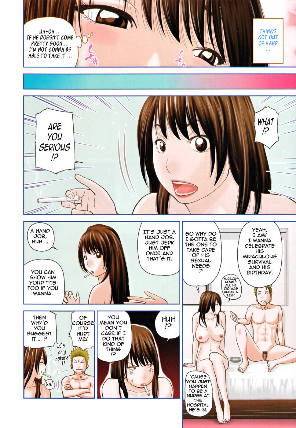 Hentai Manga Comic-32 Year Old Unsatisfied Wife-Chapter 5-Uniforms Nurs-4